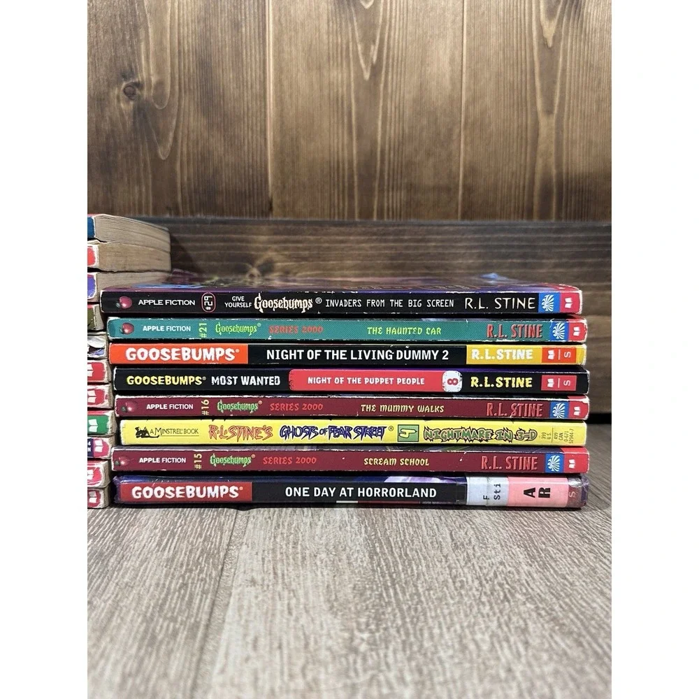 R.L. Stine 1st Print Edition Goosebumps Book Bundle - Assorted Lot - Horrorcore